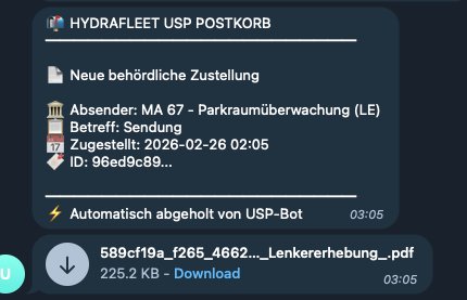 USP Postkorb Telegram Bot